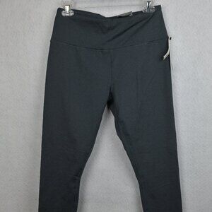 Zelos Fleece Lined Yoga Workout Legging 7/8 Gray Size M NEW